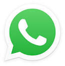 Mini Logo do WhatsApp, cor verde, página de contatos do Site: dicasdenegociosonline.com
