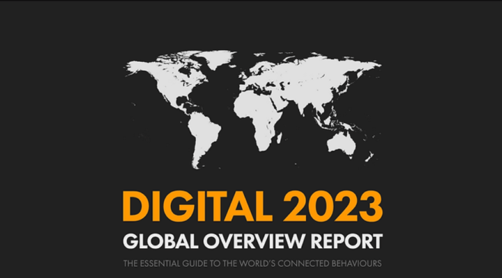RELATÓRIOS DO DIGITAL GLOBAL OVERVIEW: de 2020 a 2023.